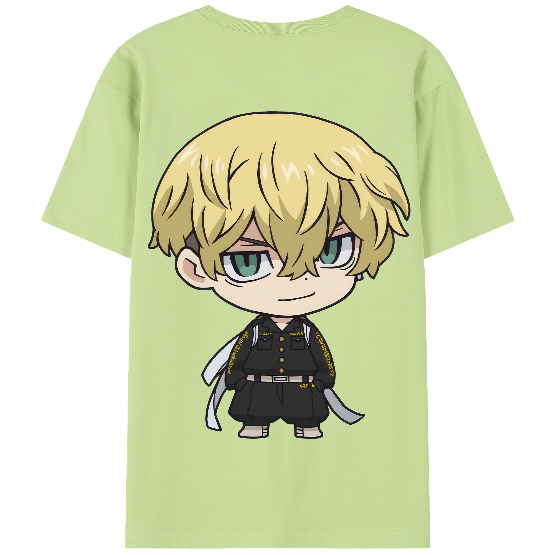 （画像用） 東京リベンジャーズ Tokyo Revengers 綿100％半袖Tシャツ（背面プリント）